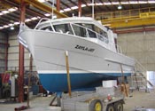 Marine protective coating and fibreglass protective coating - Nyalic